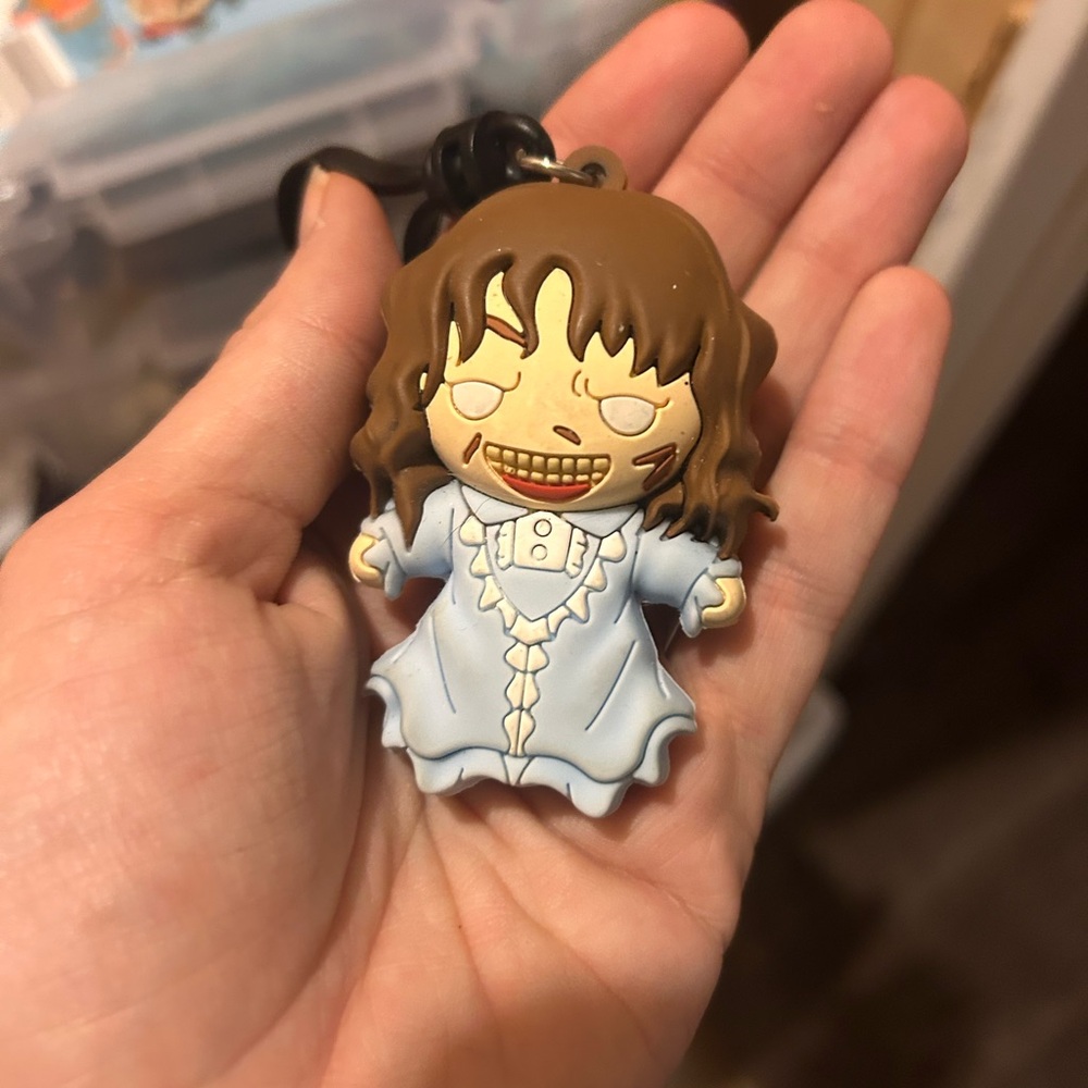 Exorcist funko keychain clip
